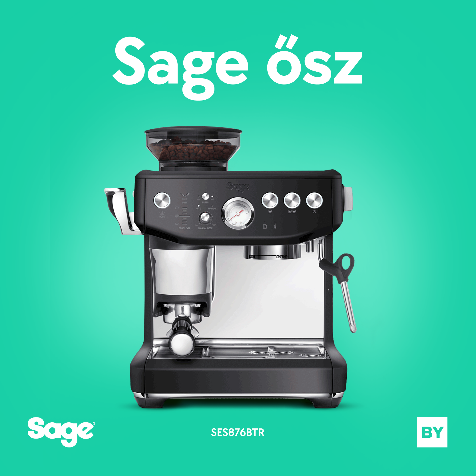.Sage SES876BTR - The Barista Express™ Impress